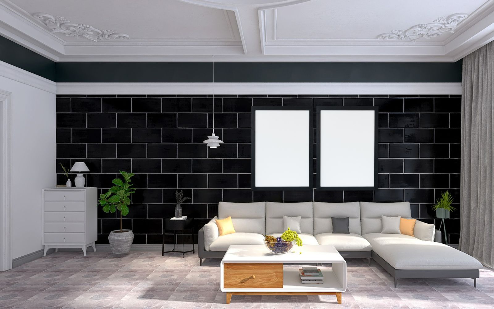 3D rendering preview detail