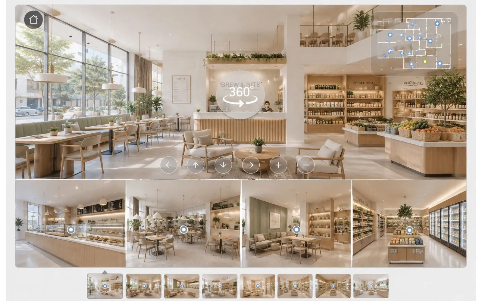 Virtual tour preview